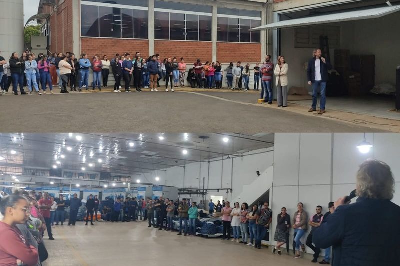 Zeca Dirceu visita empresas do vestuário em Cianorte