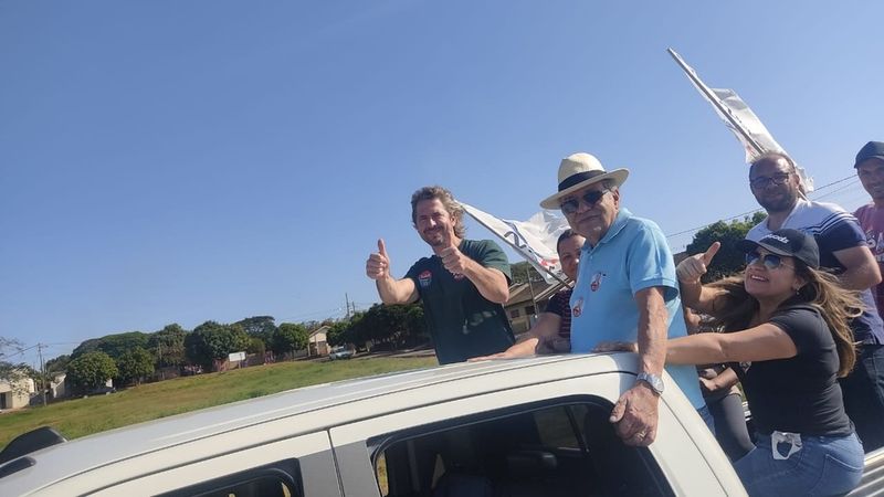 Em Indianópolis, Zeca Dirceu reforça compromisso de estar sempre no município