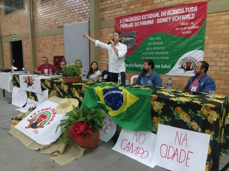 Zeca Dirceu participa de Congresso da Agricultura Familiar do Paraná
