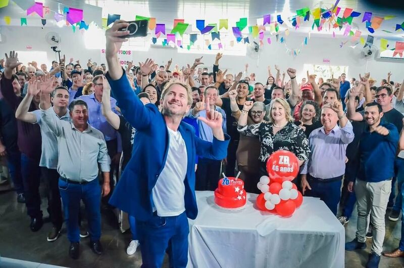 População do Sudoeste pede “Zeca Dirceu senador” em festa de aniversário solidária