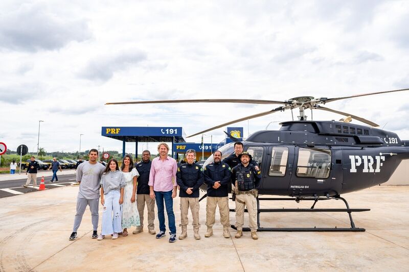 PRF garante segurança na região em Alto Paraíso entre o Paraná e Mato Grosso do Sul