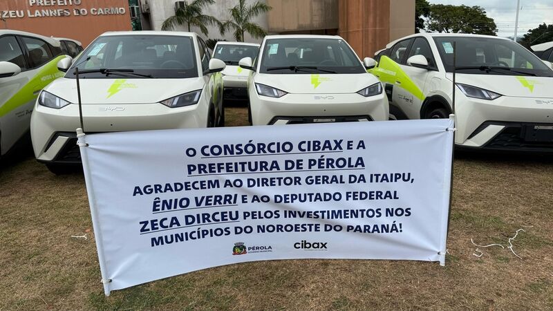 Noroeste recebe 28 veículos elétricos para fortalecer ações socioambientais dos municípios