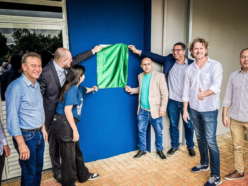 Zeca Dirceu inaugura novo bloco didático no IFPR Pitanga, concluído com recursos do Novo PAC