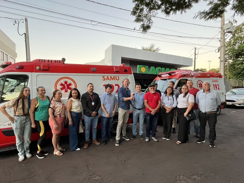 Com atuação de Zeca Dirceu, Guaíra recebe ambulâncias do governo Lula para o SAMU