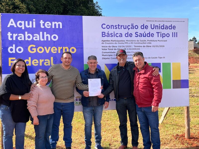 Investimento de R$ 2,1 milhões para UBS reforça compromisso de Zeca Dirceu com a saúde em Cruzeiro do Oeste