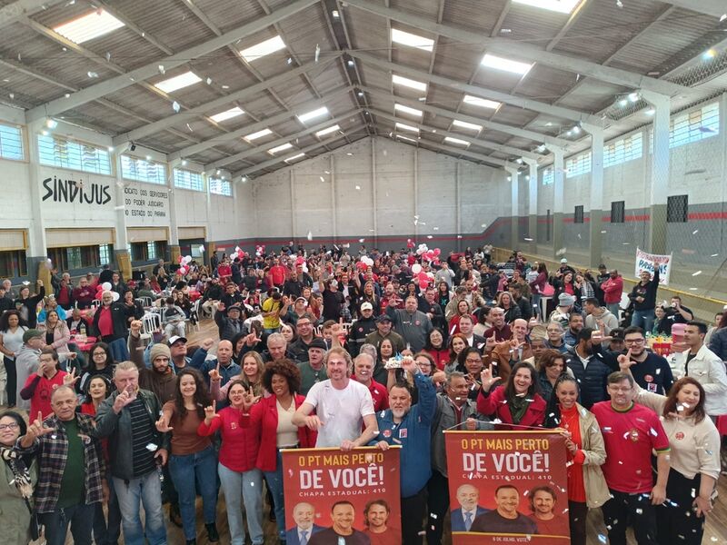 Aniversário de Zeca Dirceu na RMC reforça laços com a militância e aponta novos caminhos para o PT-PR