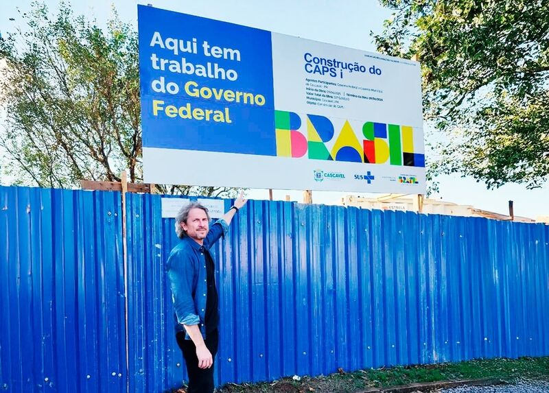 Zeca Dirceu visita obra do novo CAPS Infantojuvenil em Cascavel e destaca investimento de R$ 2 milhões do governo Lula