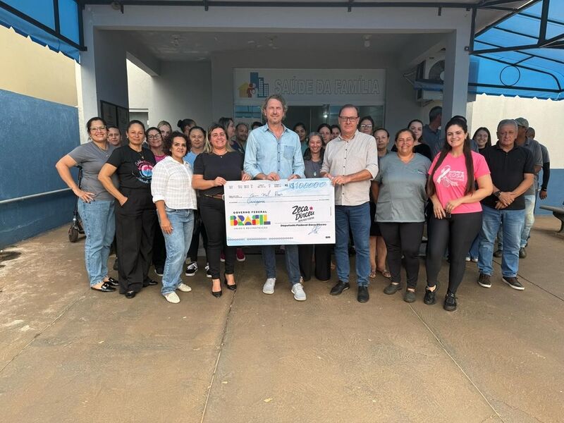 Saúde de Ourizona recebe reforço de R$ 100 mil com emenda de Zeca Dirceu