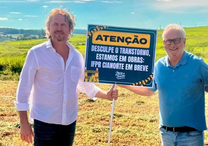 Zeca Dirceu destaca construção de campus do Instituto Federal em Cianorte