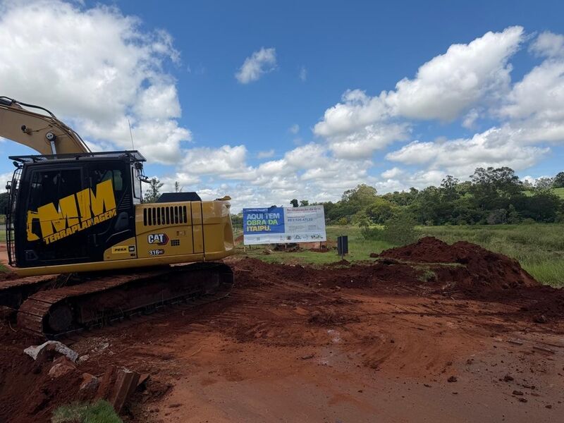 Obras de revitalização da Orla da Prainha de São Tomé começam com investimento de R$ 2,5 milhões da Itaipu