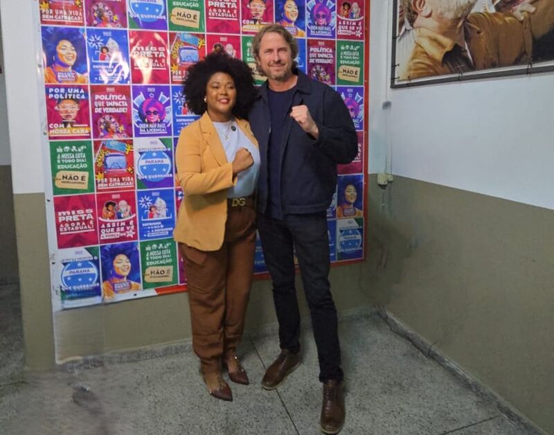 “O Paraná vai eleger, pela primeira vez, uma mulher negra deputada estadual”, diz Zeca Dirceu em lançamento da pré-candidatura de Miss Preta